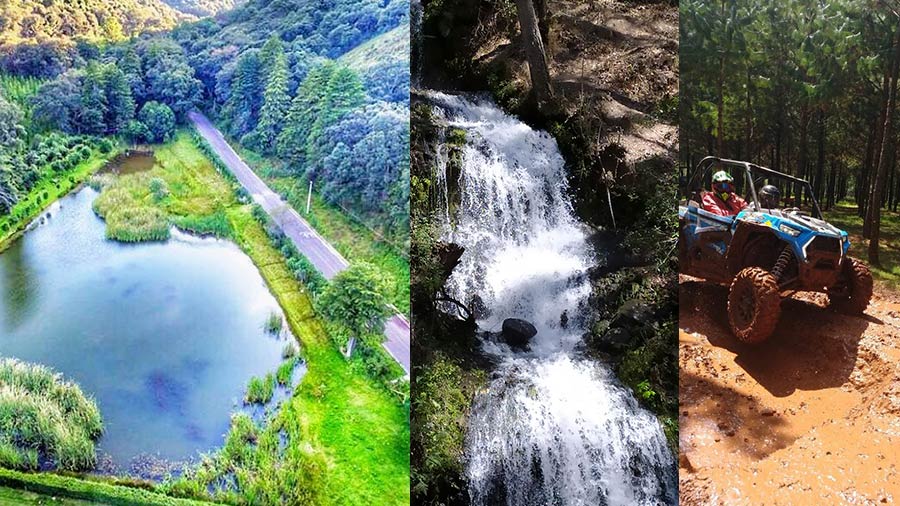 Parque Ecoturístico Las Cascadas en Villa del Carbón