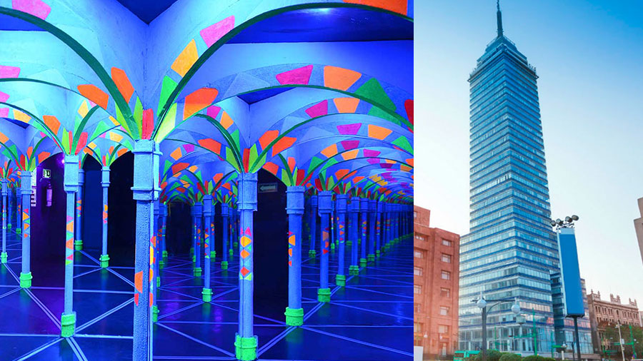 Mirador y Atracciones de la Torre Latino – CDMX