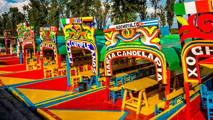 Trajineras de Xochimilco – Ciudad de México