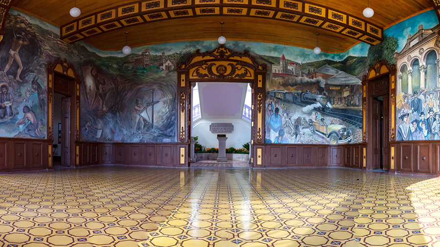 Mural Génesis Minero - Palacio Municipal de El Oro
