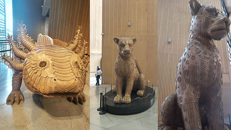 Esculturas del Museo Yancuic